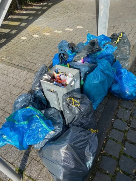 Grüne Müllsammelaktion war ein voller Erfolg!