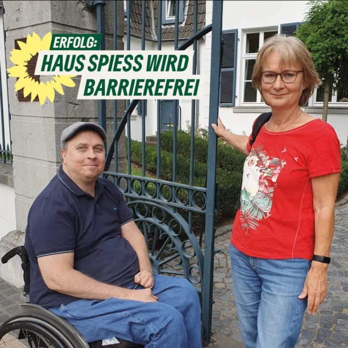 Erkelenzer Grüne wollen Haus Spiess barrierefrei machen