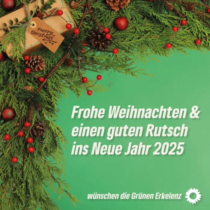 Frohe Weihnachten & einen guten Rutsch ins Neue Jahr 2025