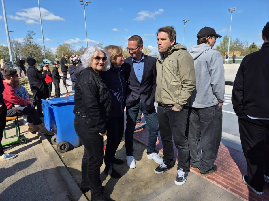 Die neue Skateanlage am Willy-Stein-Stadion ist eröffnet