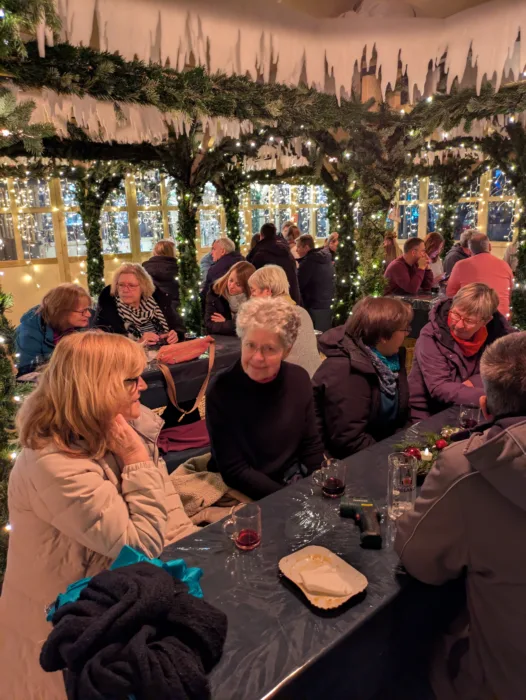 Die Grüne Insel auf dem Erkelenzer Weihnachtsmarkt
